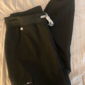 Figs black Zamora jogger scrub pants